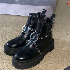 Public Desire Chunky Boots